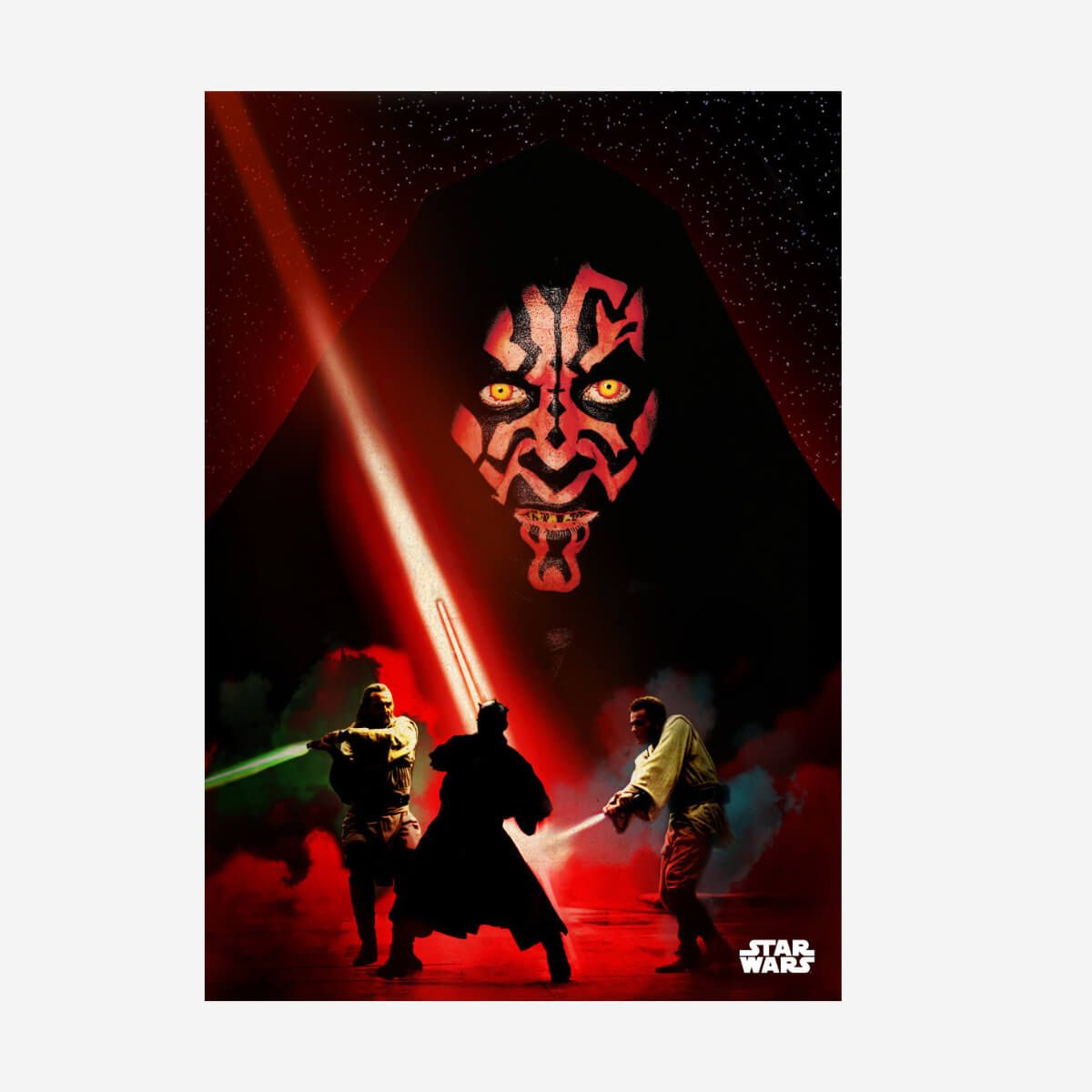 Darth Maul Metall Poster Star Wars