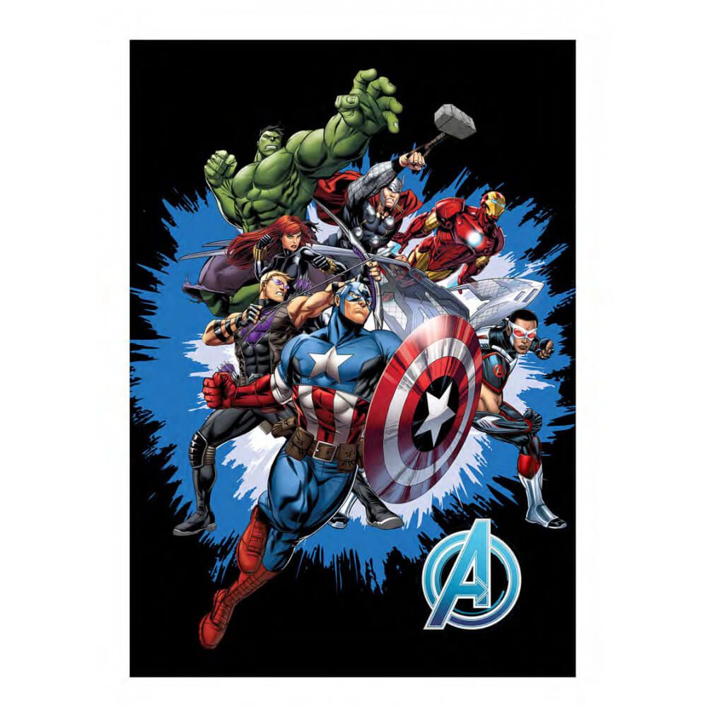 Avengers Fleece Decke Marvel