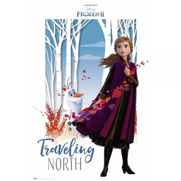 Traveling North Frozen II Maxi Poster Disney