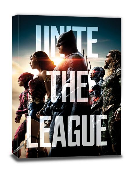 Unite The League Justice League Leinwandbild DC Comics