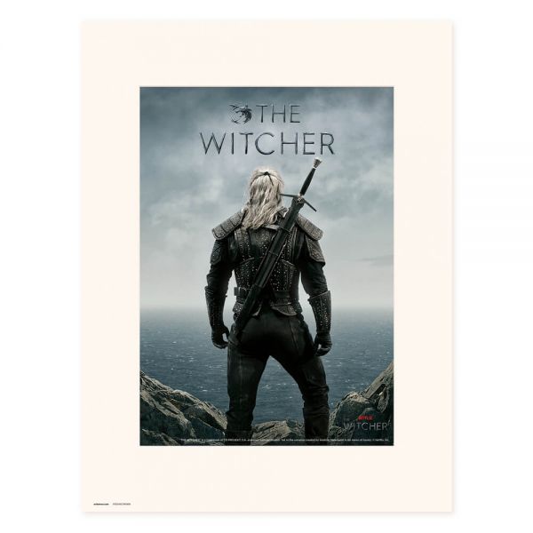 Der Hexer Geralt von Riva Kunstdruck The Witcher