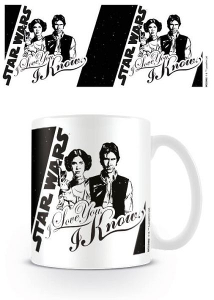 Leia und Han Solo in Love Tasse Star Wars