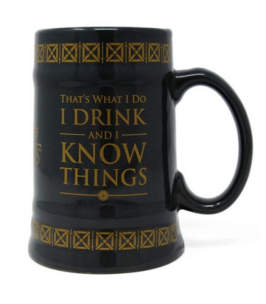 Drink & Know Things Bierkrug Game of Thrones