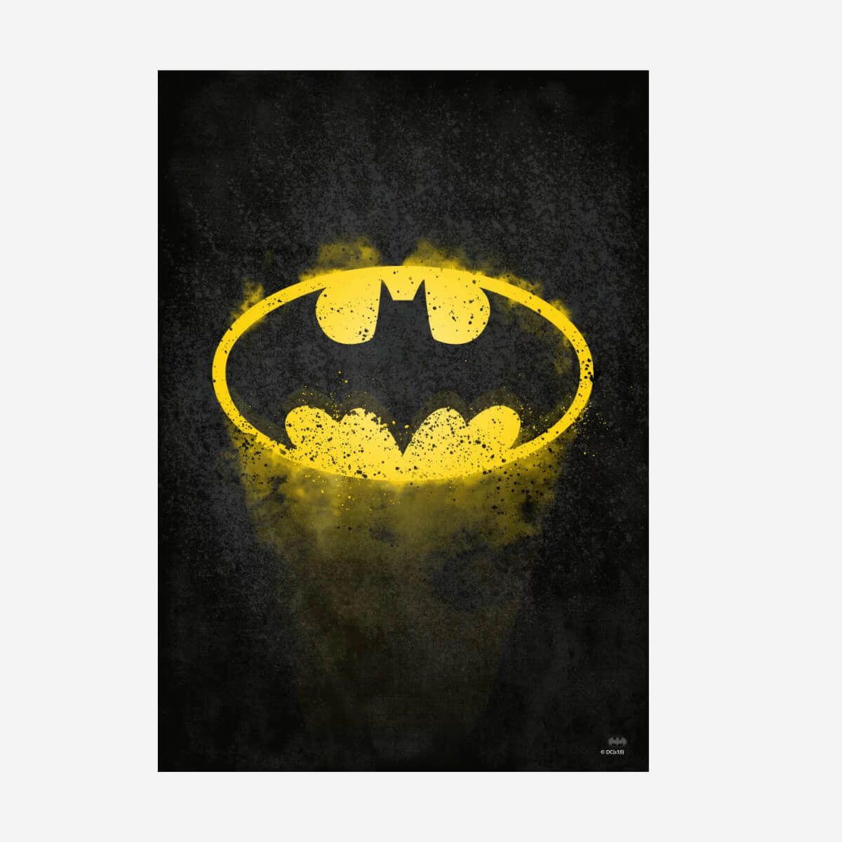 Batman Logo Metall Poster DC Comics