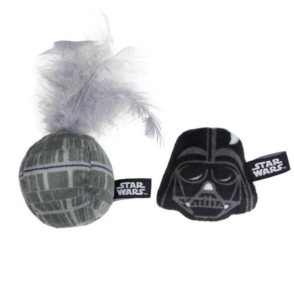Darth Vader Death Star Katzenspielzeug Ball 2er Set Star Wars