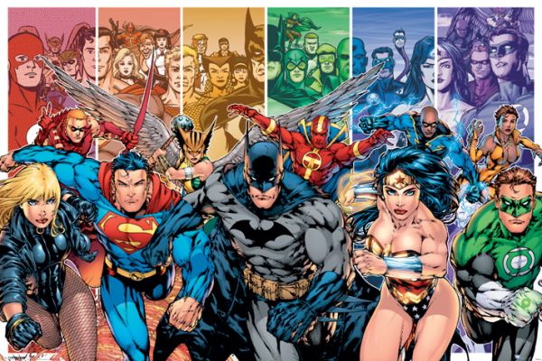 America Generations Justice League Maxi Poster DC Comics