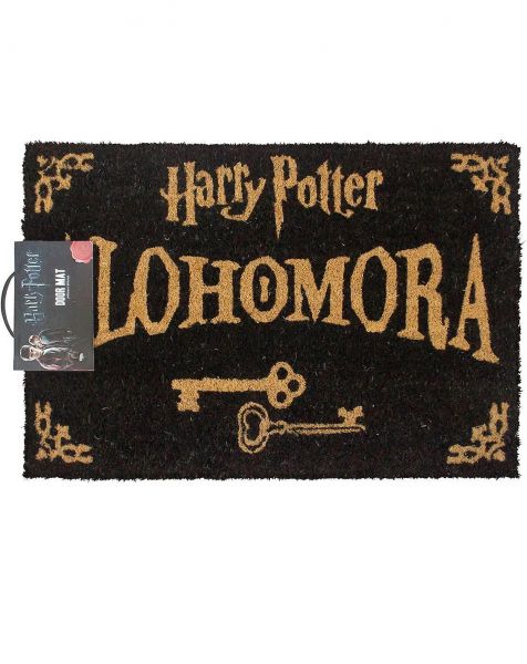 Kokosfaser Fußmatte mit der Aufschrift Harry Potter Alohomora