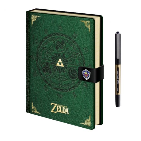 Triforce Zelda Premium A5 Notizbuch-Set Nintendo