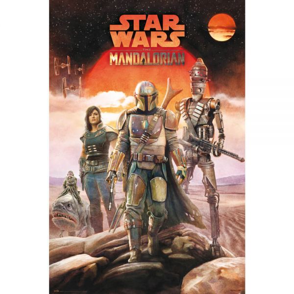 Crew The Mandalorian Maxi Poster Star Wars