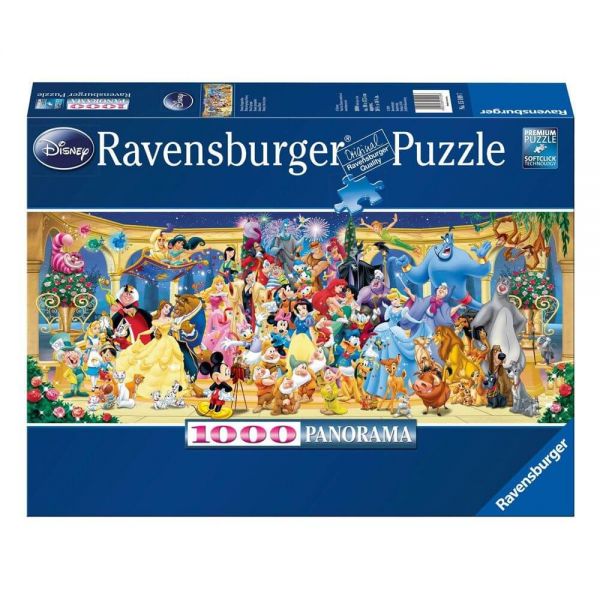 Panorama Gruppenfoto Puzzle Disney