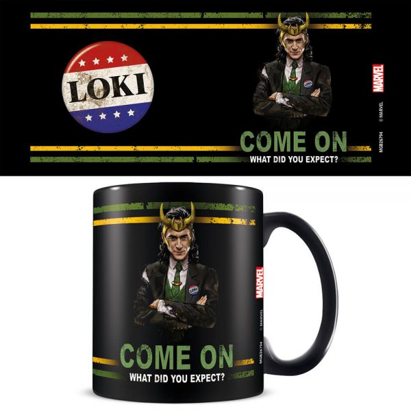 Loki Come On Tasse Marvel
